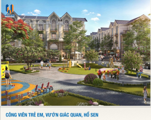Hệ thống tiện ích khu đô thị Làng Hoa Tiền Phong