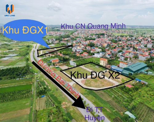 Bán Thửa Số 01 Đất Đấu Giá X1, X2 Yên Vinh