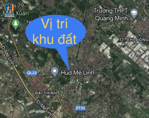 Vị trí chiến lược tại trung tâm Mê Linh