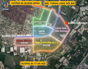 Vị trí Minh Giang Đầm Và - Tọa độ kết nối chiến lược phía Bắc Hà Nội